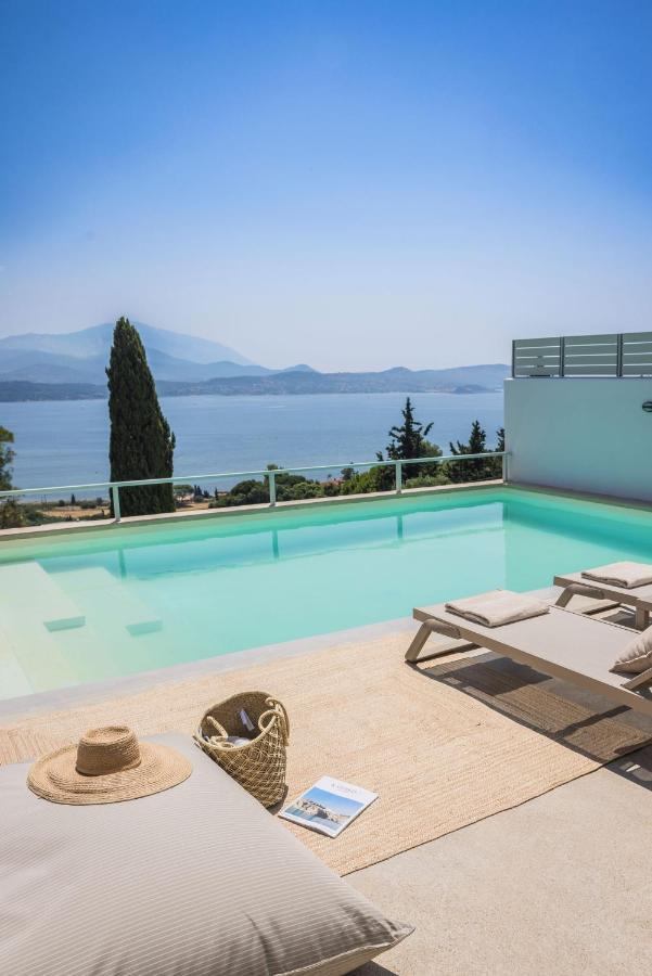 Villa Mirto - Iris Sunset Villas Lépedha Exteriör bild