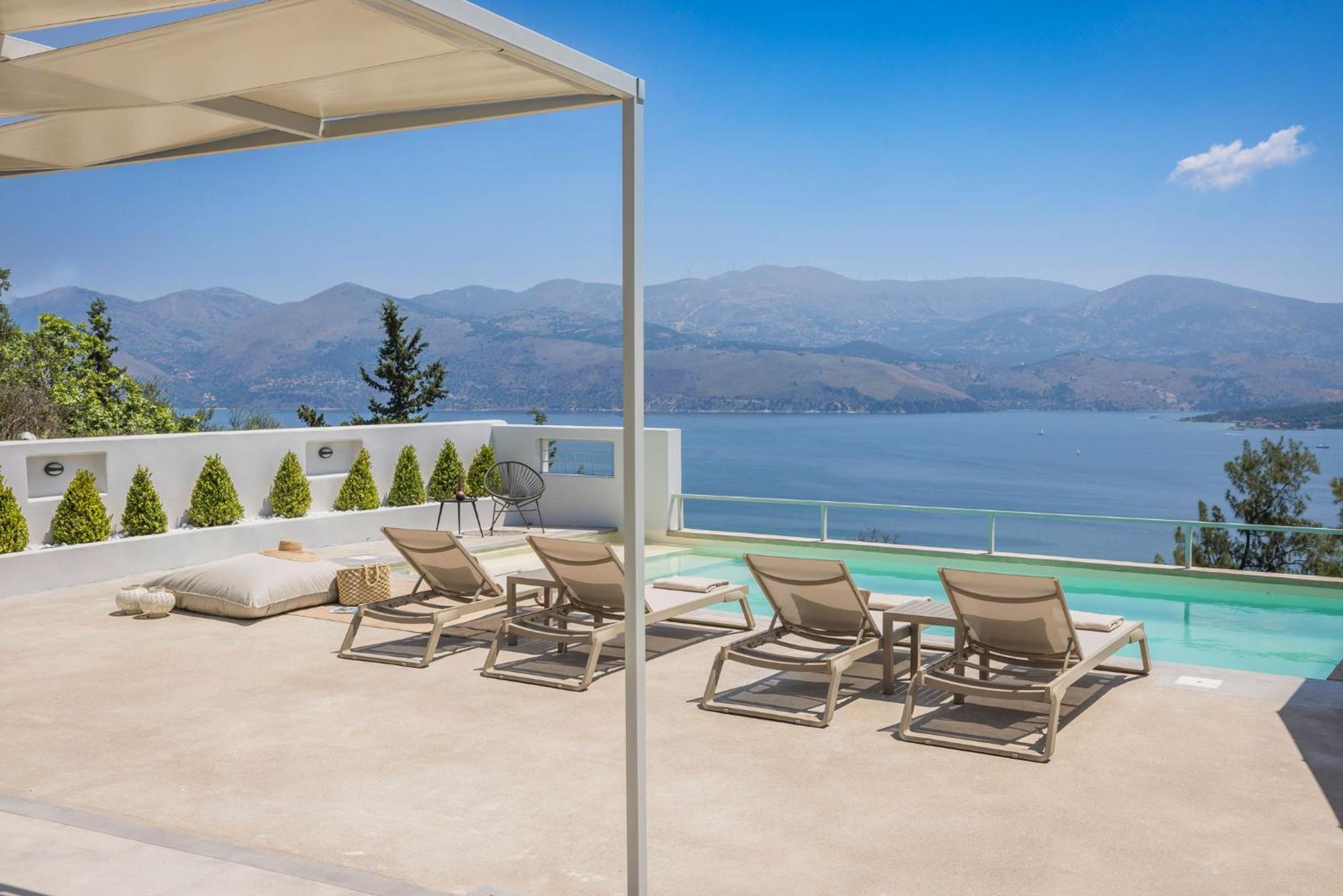 Villa Mirto - Iris Sunset Villas Lépedha Exteriör bild