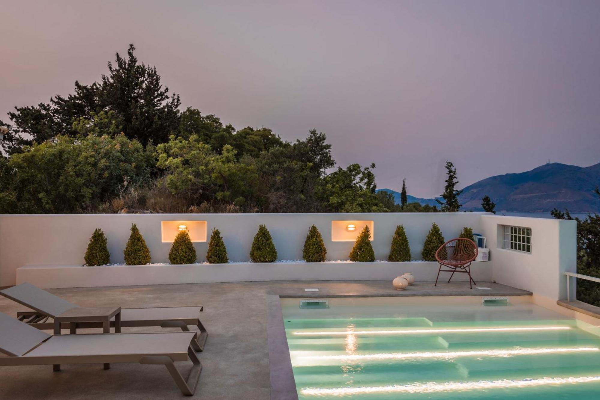 Villa Mirto - Iris Sunset Villas Lépedha Exteriör bild