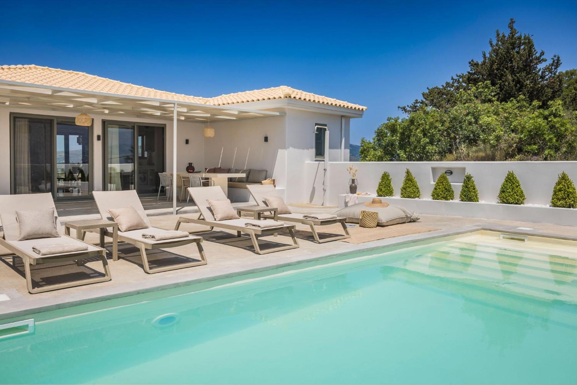 Villa Mirto - Iris Sunset Villas Lépedha Exteriör bild