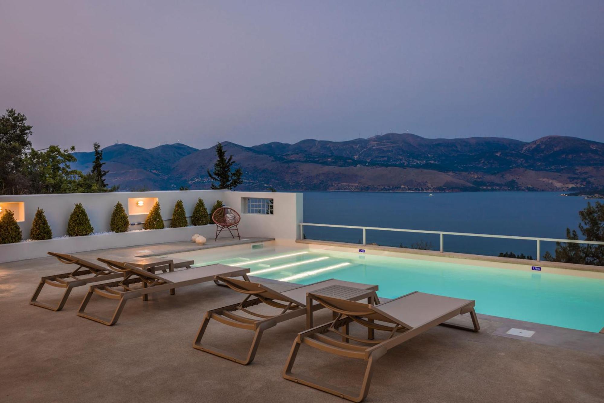 Villa Mirto - Iris Sunset Villas Lépedha Exteriör bild