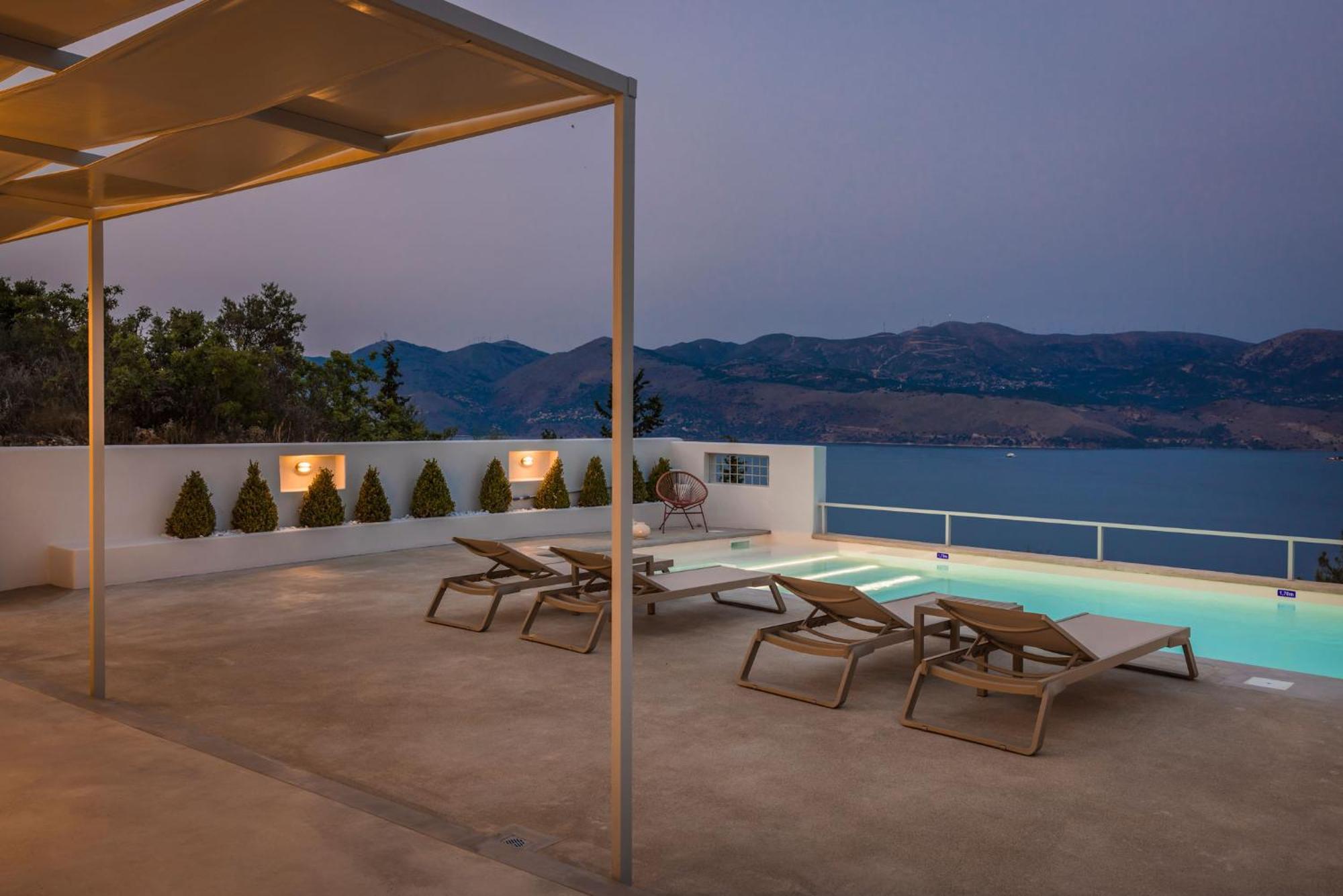 Villa Mirto - Iris Sunset Villas Lépedha Exteriör bild
