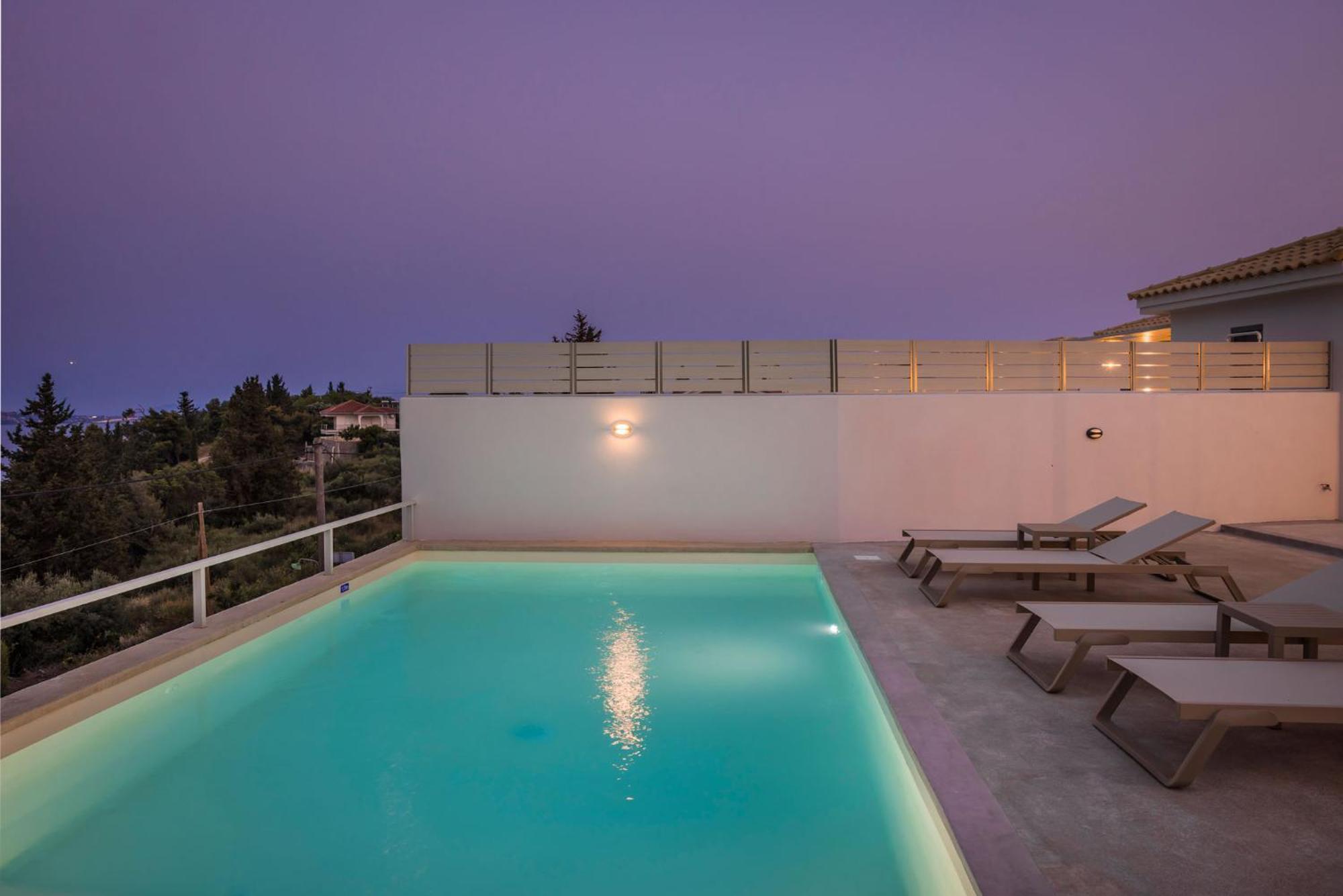 Villa Mirto - Iris Sunset Villas Lépedha Exteriör bild